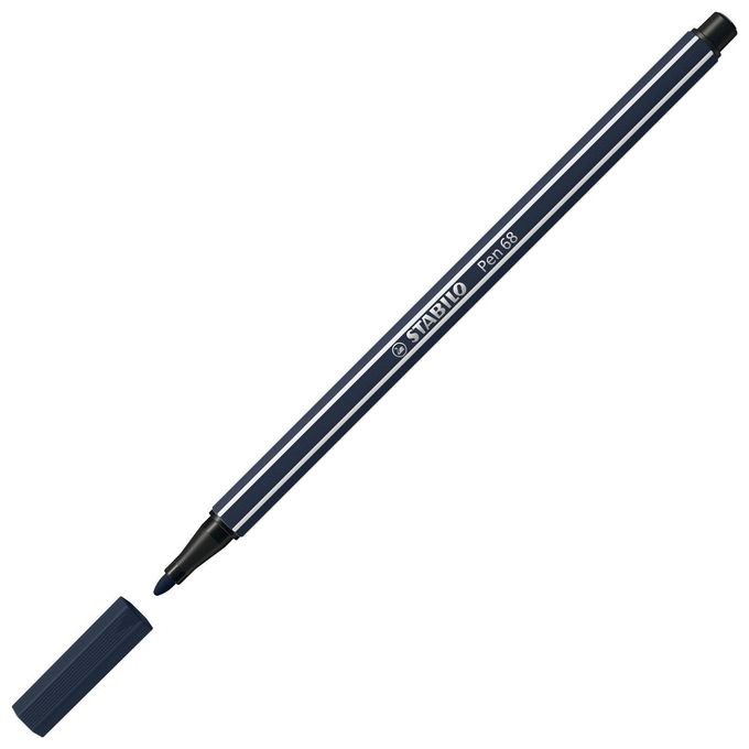STabilo confezione 10Pz pen 68 Grigio Payne
