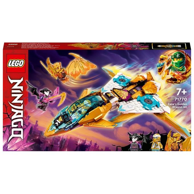 LEGO Il jet dragone d'oro di Zane