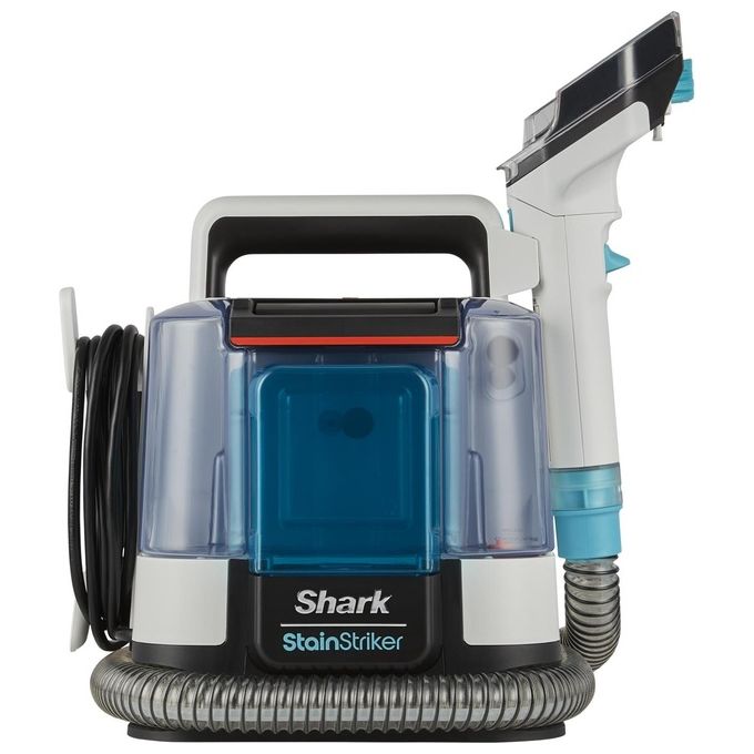 Shark StainStriker PX200EUT, smacchiatore portatile, 450 W, doppia soluzione detergente, tappeti e tappezzeria, animali domestici, 1,25 L