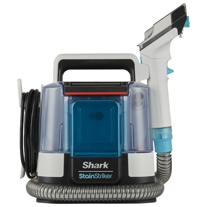 Shark StainStriker PX200EUT, smacchiatore portatile, 450 W, doppia soluzione detergente, tappeti e tappezzeria, animali domestici, 1,25 L