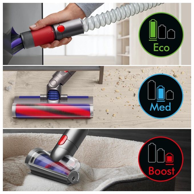 Dyson V12 Origin Aspirapolvere senza Filo Nichel