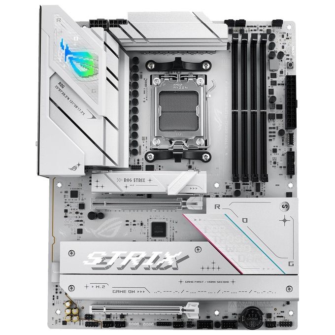 ASUS ROG Strix B850-A Gaming WiFi Scheda Madre AMD ATX 1422 Fasi di Alimentazione Slot DDR5 PCIe 5.0 con Slot Q-Release 4 slot M.2 WiFi 7 con WiFi Q-Antenna AI Advisor AI Networking II