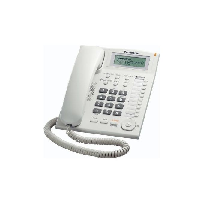 Panasonic ts880exw telefono bca bianco