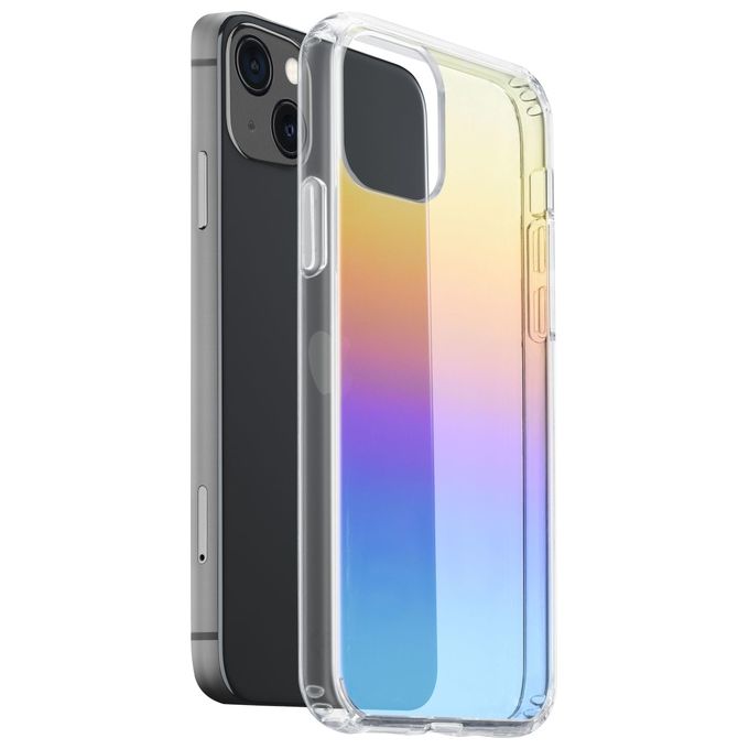 Cellular Line Cover Prisma per iPhone 14 Max Iridescente