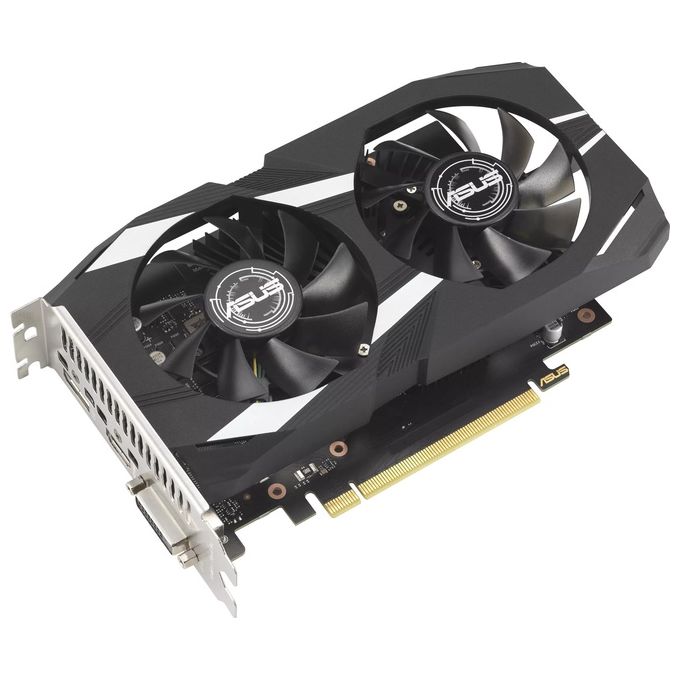 ASUS DUAL NVIDIA GeForce RTX 3050 OC Edition Scheda Video 6 GB GDDR6, Multiprocessore Streaming NVIDIA Ampere, Resistenza alla Polvere IP5X, Auto-Extreme, GPU Tweak III, Nero, DUAL-RTX3050-O6G
