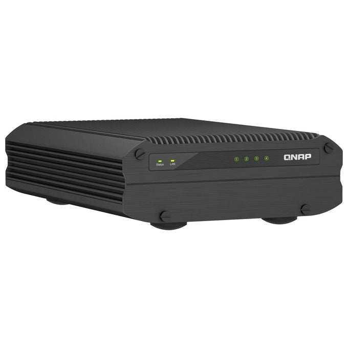 Qnap TS-I410X NAS Tower Collegamento Ethernet LAN Nero x6425E