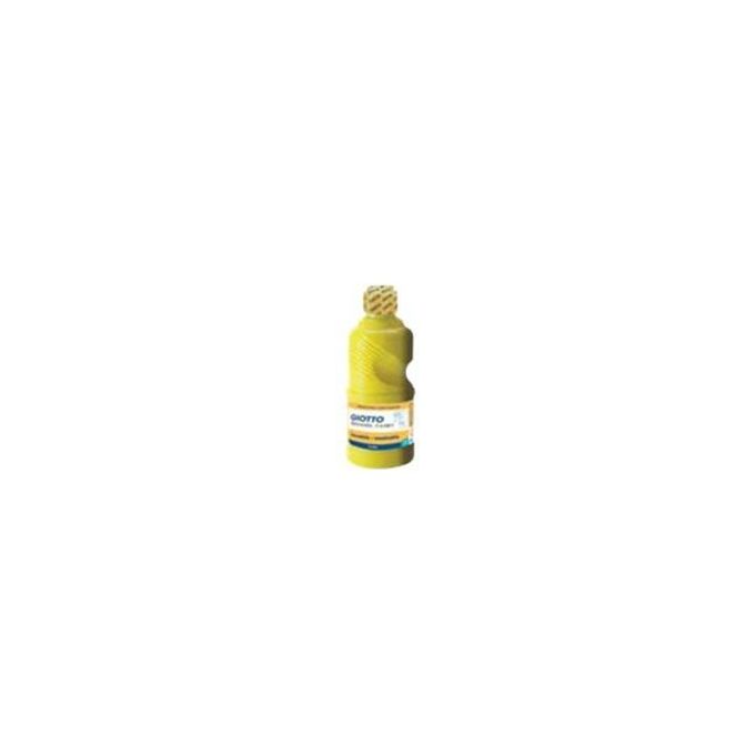 Giotto Flacone 250ml Tempera Giallo Lavabile