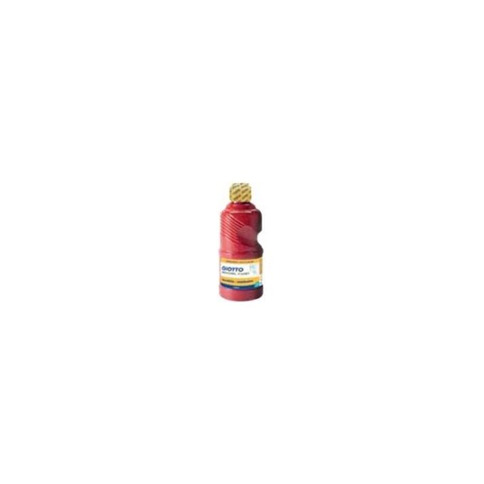 Giotto Flacone 250ml Tempera Rosso Lavabile