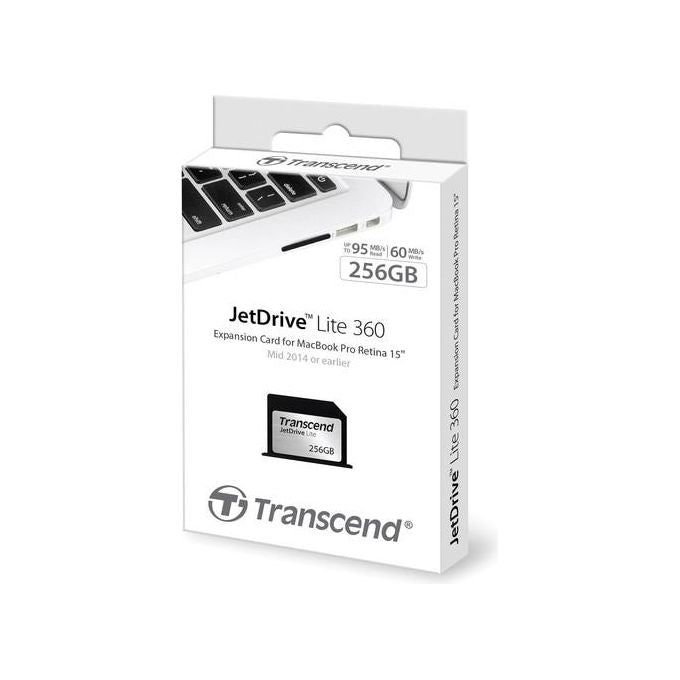 Transcend 256Gb Jetdrivelite rmbp 15