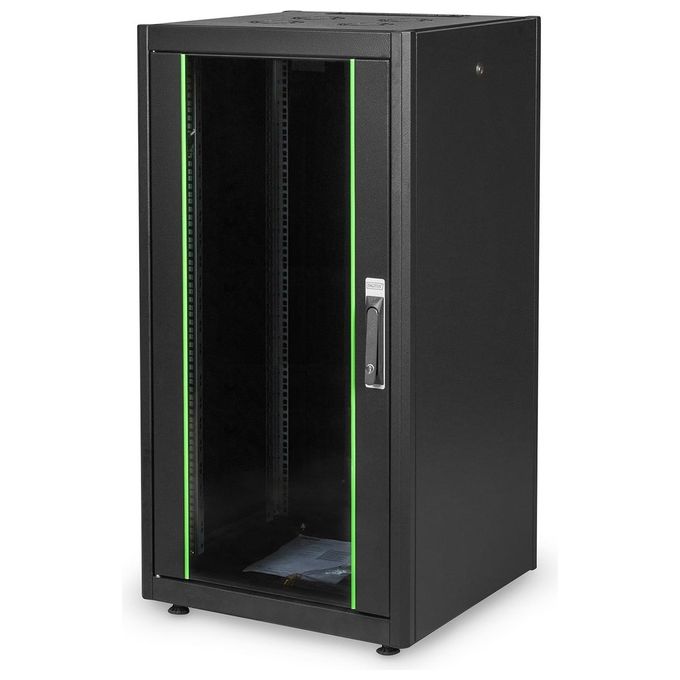 Digitus armadio 22 unita' 19'' per reti misure (a)1121 x (l)600 x (p)600 mm. colore nero
