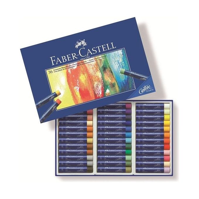 Faber Castell Confezione 36 Oil Pastels Colori Assortiti
