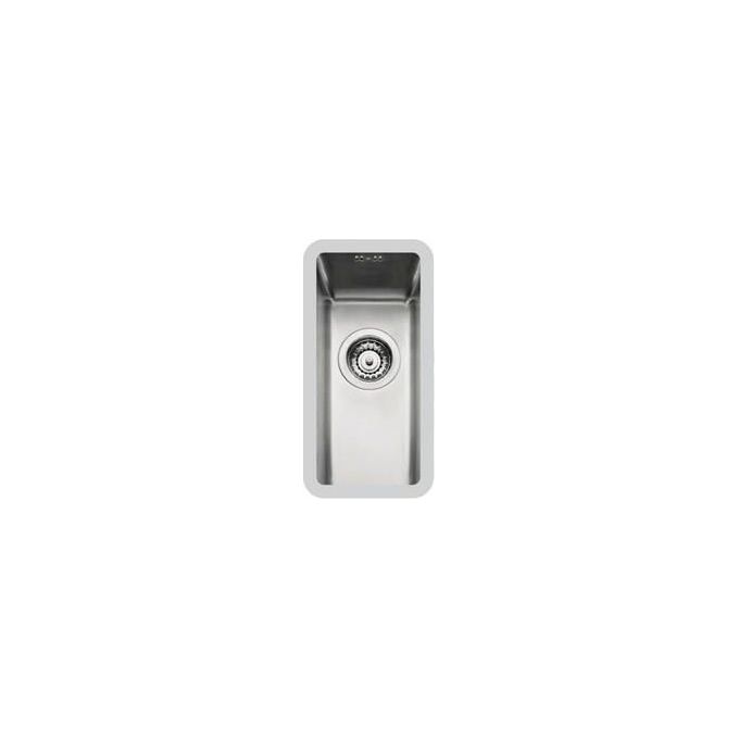 Foster 2151 850 KE R15 Lavello Acciaio Inox Spazzolato da Incasso Sottotop 1 Vasca 18x40cm