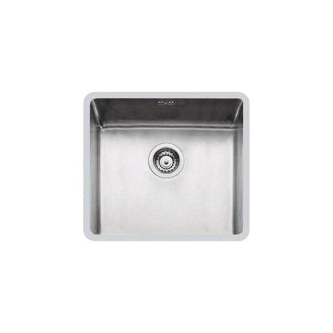 Foster 2154 850 KE R15 Lavello Acciaio Inox spazzolato da incasso Sottotop 1 Vasca 45x40cm