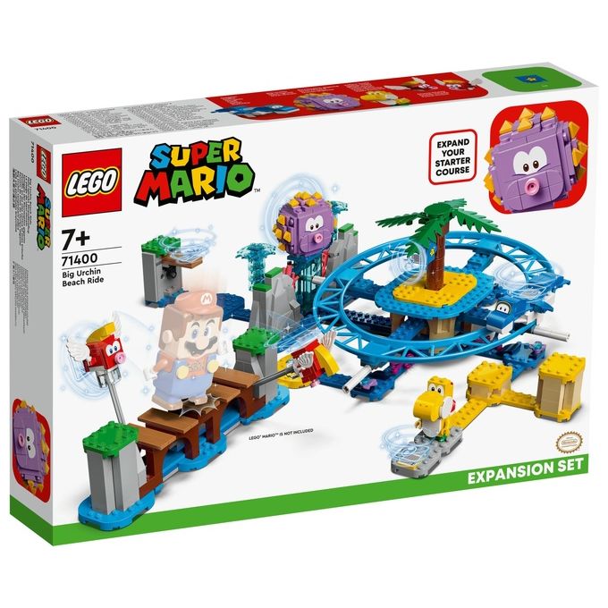 LEGO Super Mario Spiaggia del Ricciospino Gigante Expansion Set