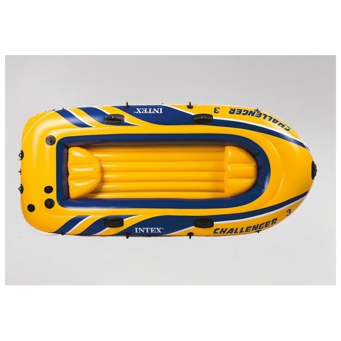 Intex 68370 Canotto Unisex Adulto Giallo-Blu 295 x 137 x 43 cm