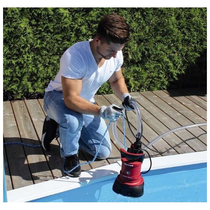 Einhell Pompa Per Acque Chiare E Scure Ge-Dp 5220 Ll Alta Prestazione per Giardino e Fognature
