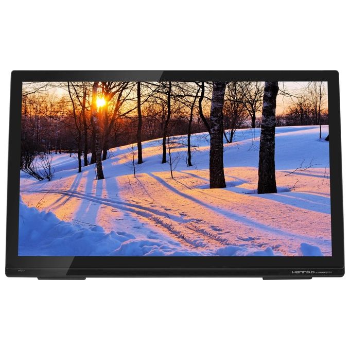 HANNSPREE Monitor 27'' LED IPS Touch screen HT273HPB 1920x1080 FHD Tempo di Risposta 8 ms Multi-Touch Point 10 Punti Altoparlanti Integrati
