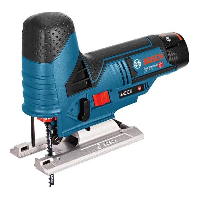 Bosch GST 10,8 V-LI Seghetto Alternativo a Batteria 12V 2.0Ah O-B Blu