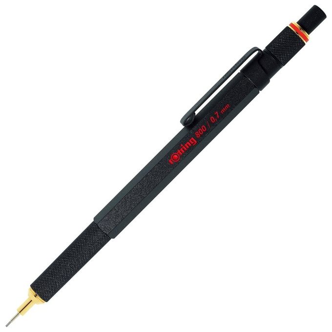 Rotring 800 Matita a Punta Fine Nero 0,7mm