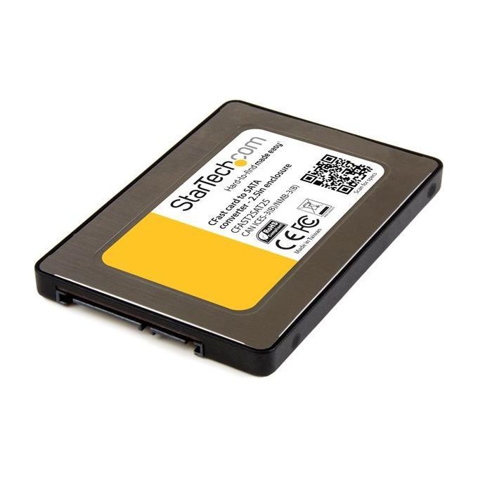 Startech Adattatore Scheda CFast a Sata con Alloggio da 2,5''