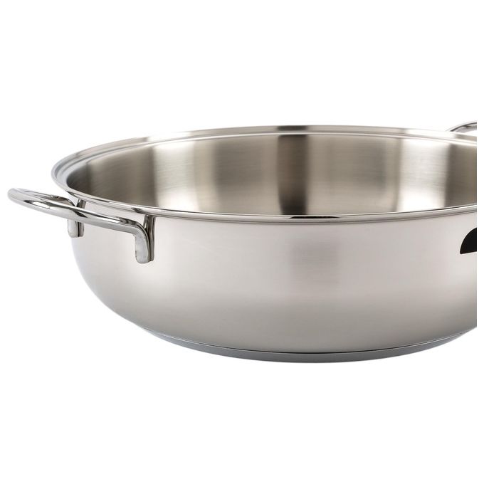 Barazzoni Tegame Inox 2 Manici Cm 22 Bonita