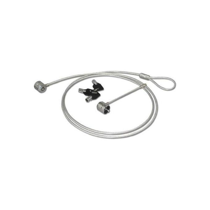 Nilox cavo Sicurezza Doppio per Notebook