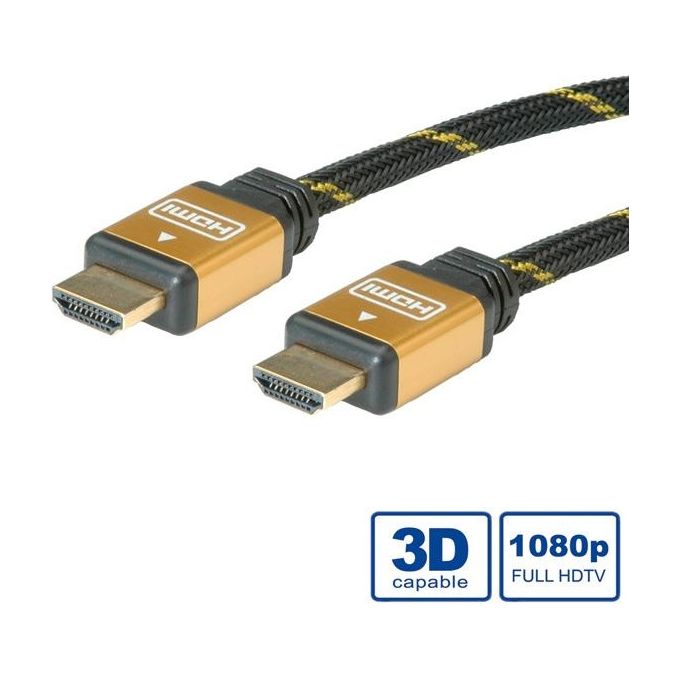 ITB 11.04.5504 Cavo Top Hdmi High Speed C-Ethernet Gold 7,5mt