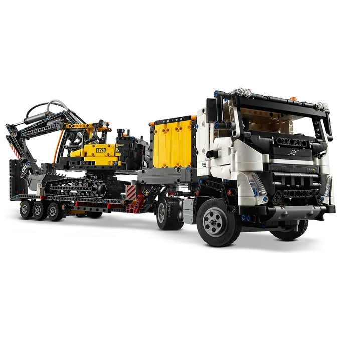 Lego Technic Autocarro Volvo FMX Ed Escavatore Elettrico EC230