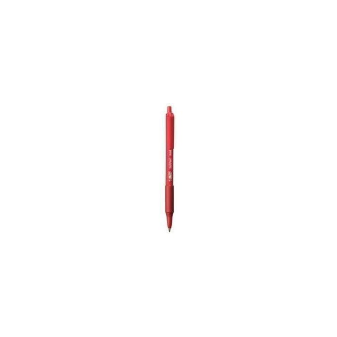 Bic Cf12 penna Sfera Softfeel Clic Rosso
