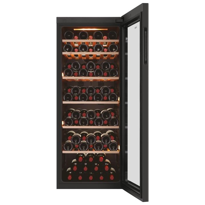 Haier HWS84GA Cantinetta Vini Frigo 84 bottiglie Classe G 1 Zona di raffreddamento Natural Airflow System Wine Bank 50 Serie 5