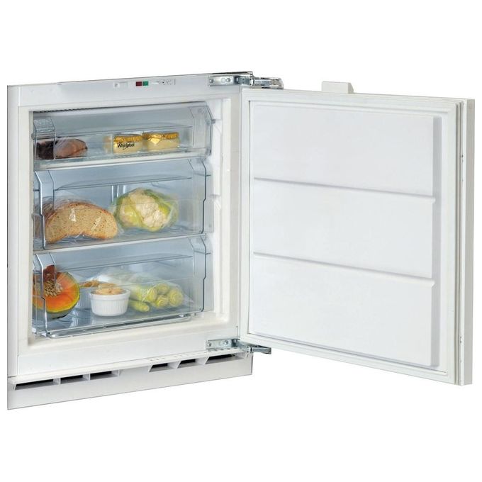 Whirlpool AFB 8281 Congelatore Verticale da Incasso Capacita' 91 Litri Classe Energetica F 82 cm Bianco