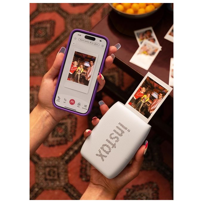 Fujifilm Instax Mini Link 3 Ex D Clay Bianco