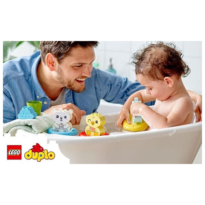 LEGO Duplo Ora del Bagnetto: Il Treno Degli Animali Galleggiante