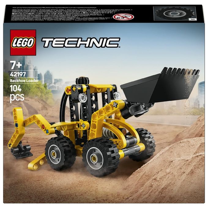 LEGO Scavatrice a Cucchiaia Rovescia 42197 Technic Costruzioni avanzate per appassionati con dettagli realistici di movimento e design robusto