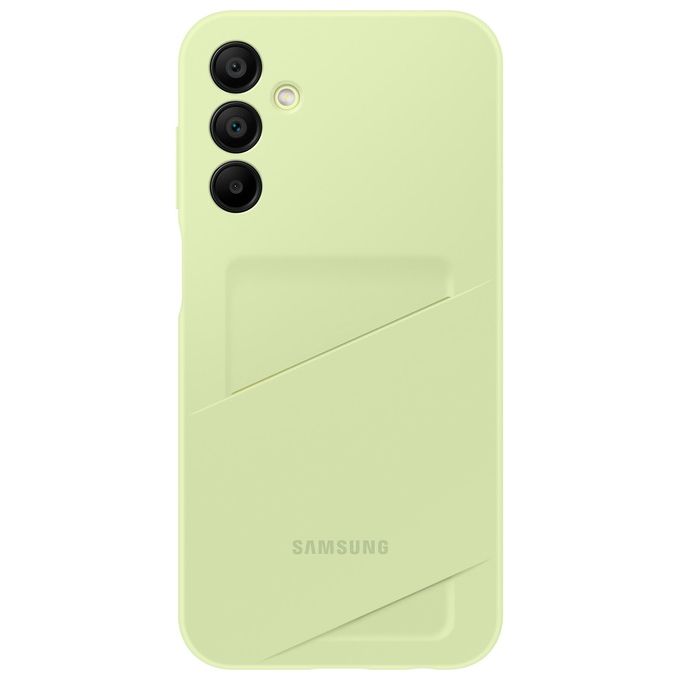 Samsung Card Slot Custodia per Galaxy A15-A15 5G Lime