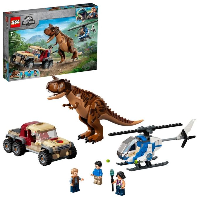 LEGO Jurassic World Carnotaurus Dinosaur Chase