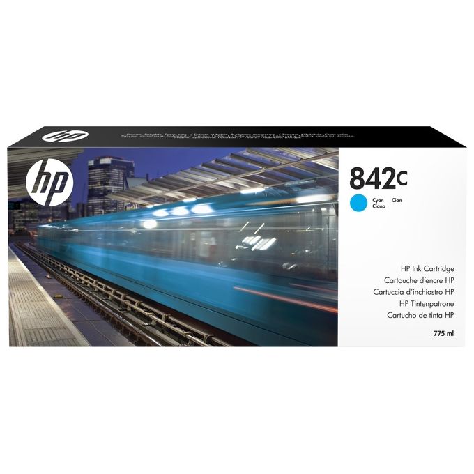 HP 842C Cartuccia Originale Ciano