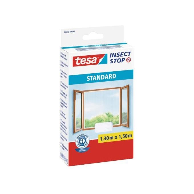 Tesa Insect Stop Standard 1.5mtx1.3mt Bianco
