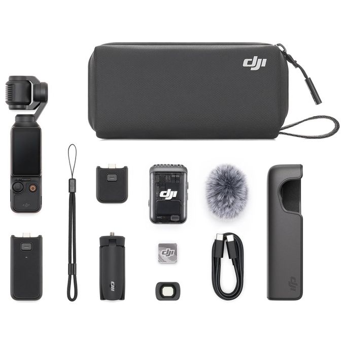 DJI Osmo Pocket 3 Creator Combo Fotocamera con CMOS da 1'' e Video 4K-120fps