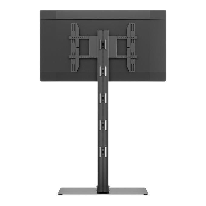 Multibrackets 2425 M Display Stand Supporto da Pavimento per Schermo 24-63'' Portata 50 Kg VESA 200x200-700x400 mm colore Nero