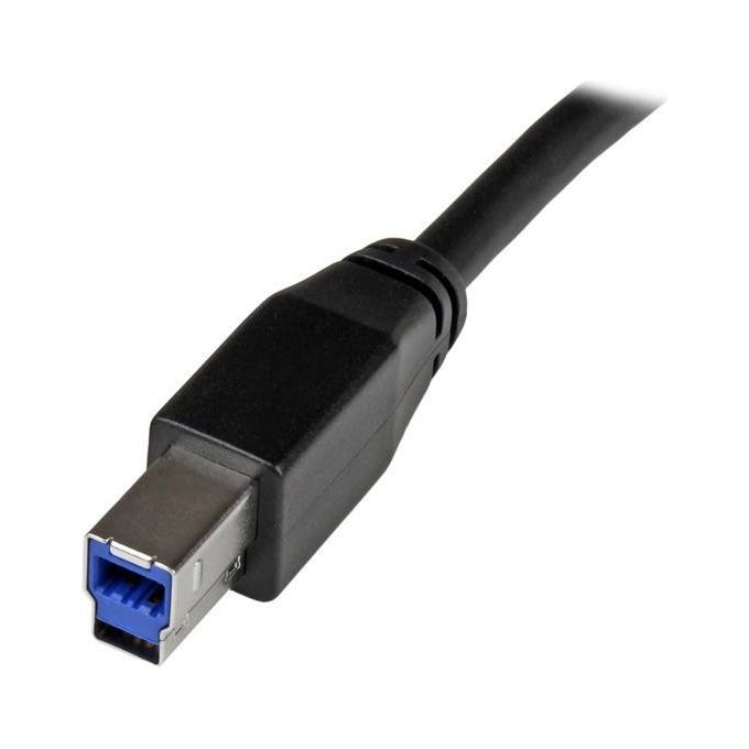 StarTech.com Cavo USB 3.0 attivo USB-A a USB-B - USB 3.1 Gen 1 (5 Gbps) da 5m