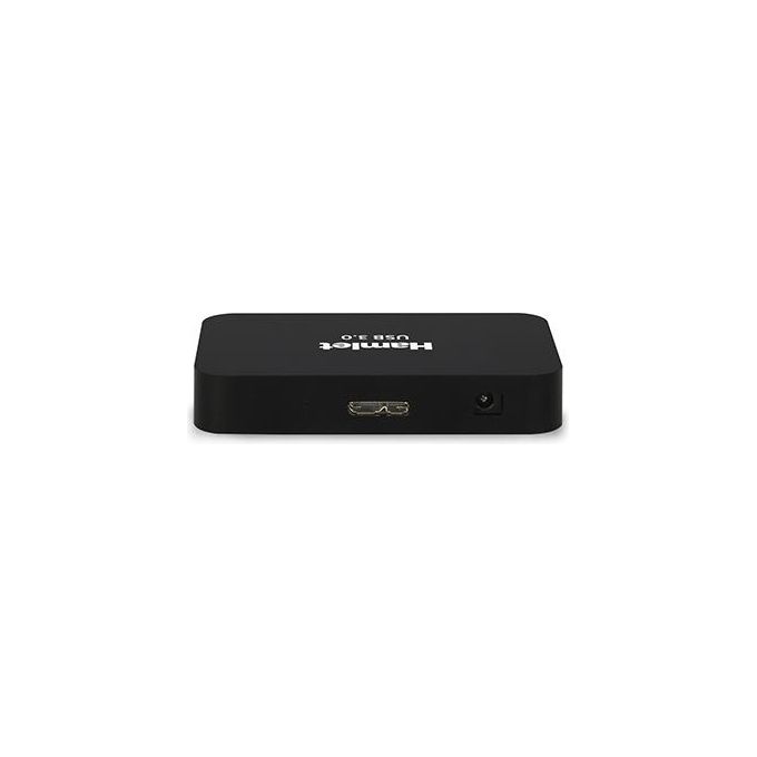Hamlet Hub 4 Porte Usb 3.0 Alimentatore Esterno10w