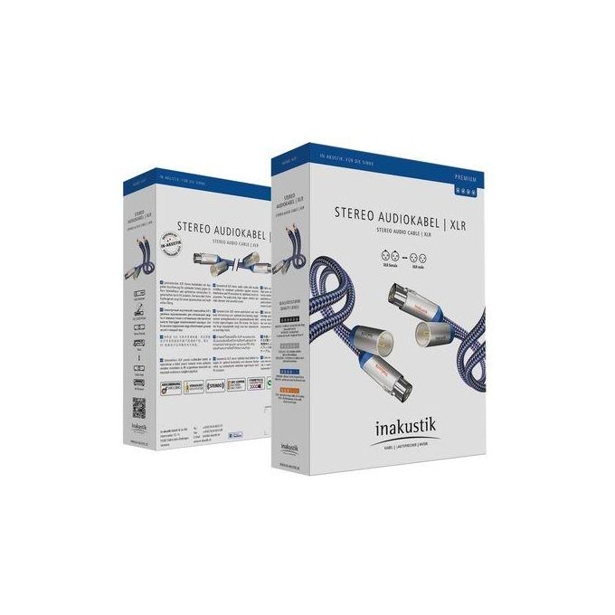 In-Akustik Premium Audio Cavo Xlr - Xlr 0.5mt