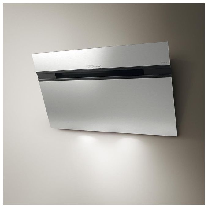 Elica STRIPE IX-A-60 Cappa a Parete Aspirante (Trasformabile in Filtrante) Classe energetica B Pulsantiera Eletronica 3V+I Portata 757 m3-h 60 cm Acciaio Inox PRF0110514B
