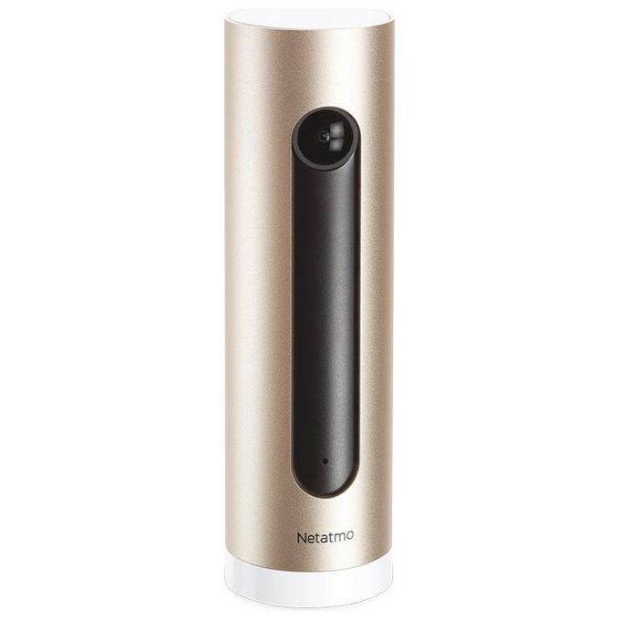 Netatmo Telecamera di sorveglianza interna intelligente, WIFI, rilevamento del movimento, visione notturna, nessun abbonamento, NSC01-EU