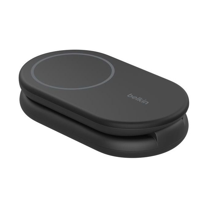 Belkin BOOST Caricabatteria Magnetico 15W 2in1  Alimentatore USB-C Nero