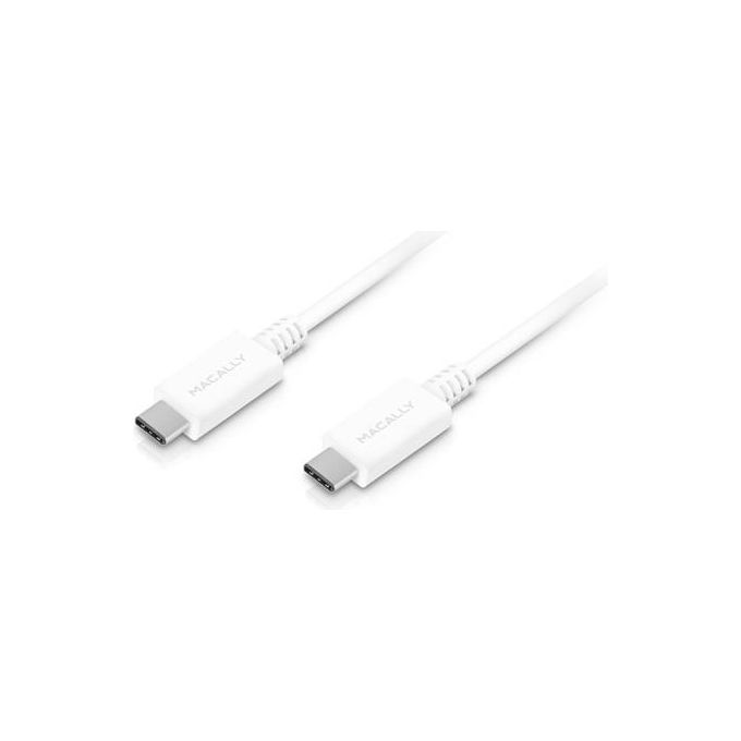 Macally Cavo USB-C 3.1 a USB-C bianco 90 cm