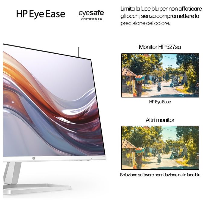 HP 527sa Monitor per Pc 27''  Full-HD con Audio Integrato