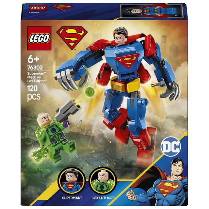 LEGO Set Mech di Superman vs Lex Luthor 76302 DC Super Heroes