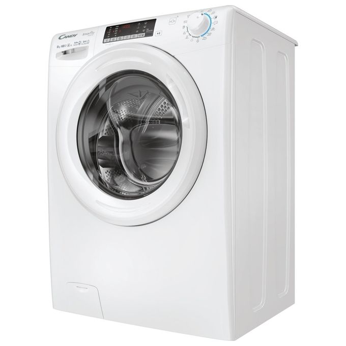 Candy CO4104TWM1S Smart Pro Inverter Lavatrice Carica Frontale 10 Kg 1400 rpm Classe A Wi-Fi Bluetooth (85x60x58 cm) colore Bianco